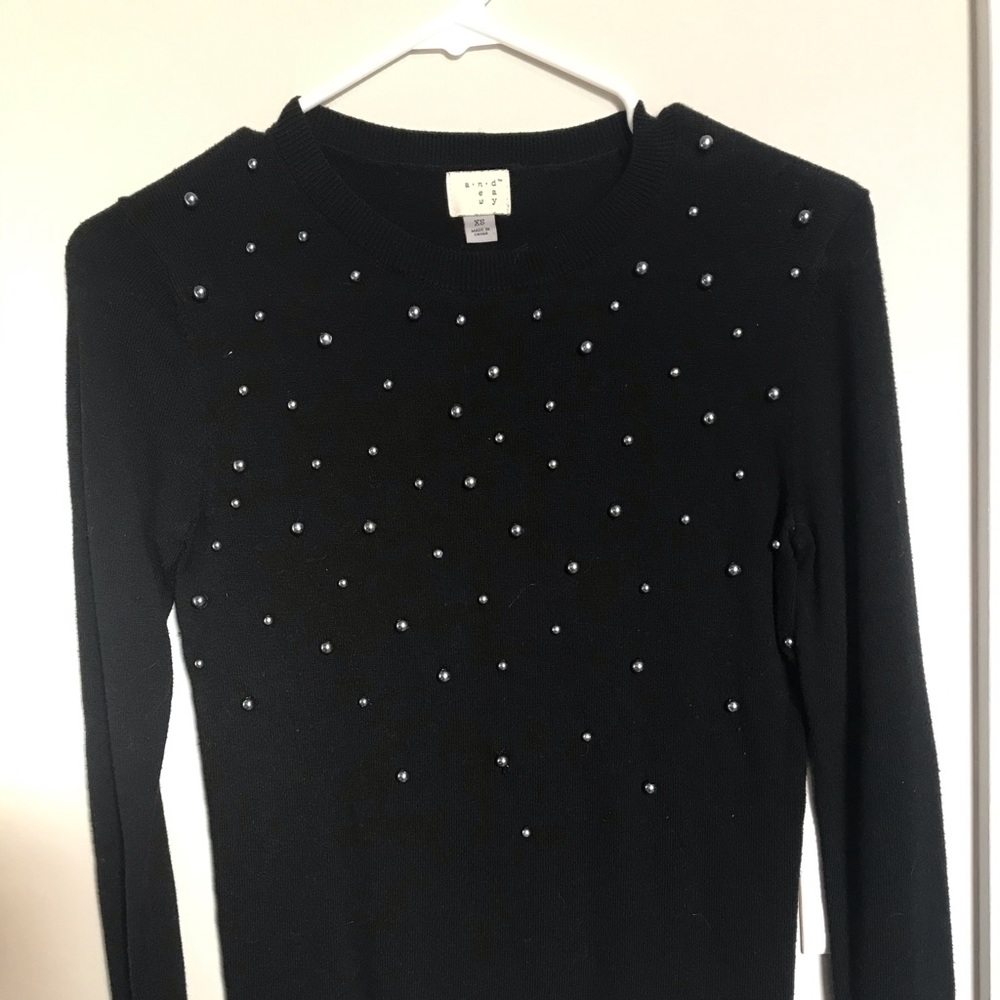 Black sweater